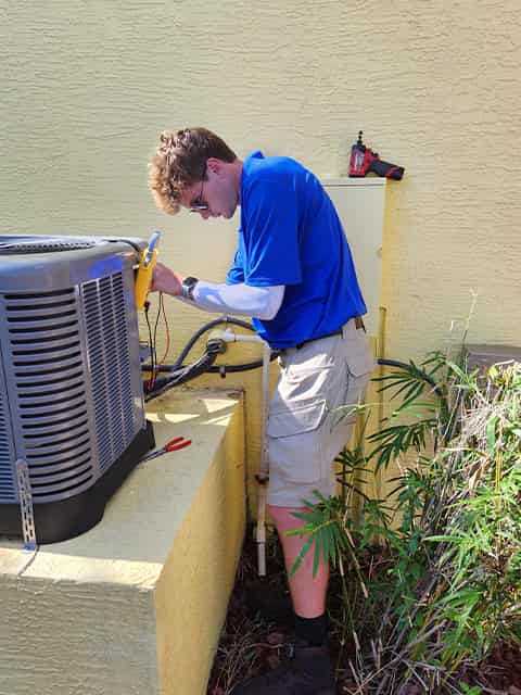 AC Handler Repair in Cape Coral, FL.